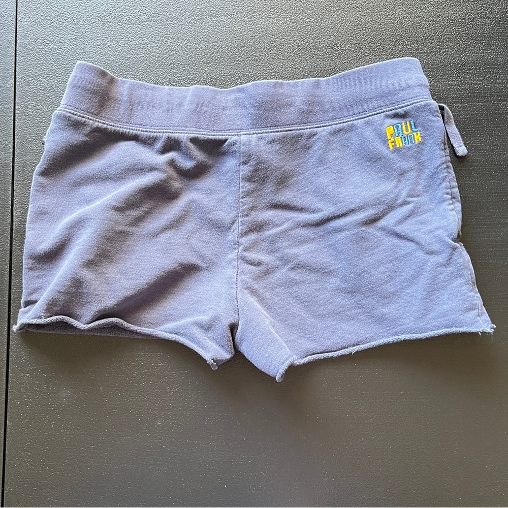 Paul Frank Julius Y2K Low Rise Sweat Shorts Mini Lounge Shorts Navy Blue Small - Picture 6 of 11